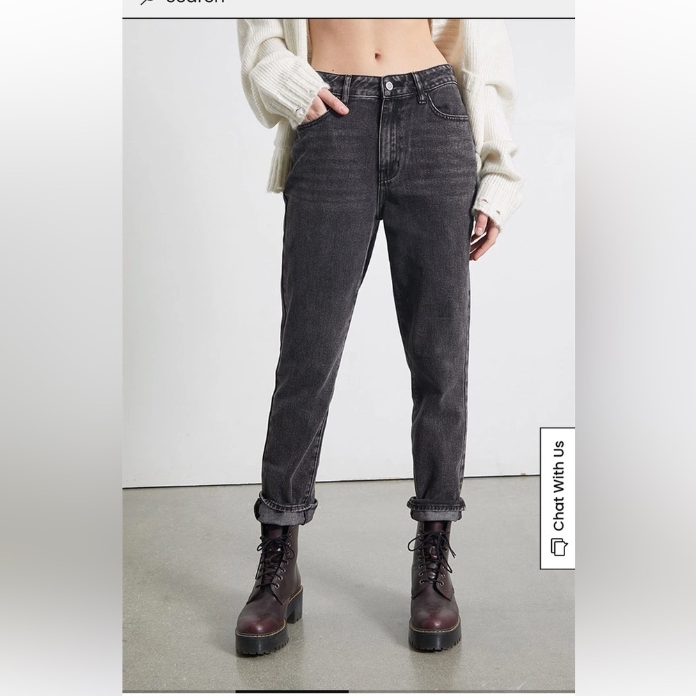 Pacsun Black High Waisted Mom Jeans